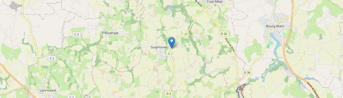 Milizac-Guipronvel - Carte