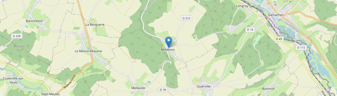 Millebosc - Carte