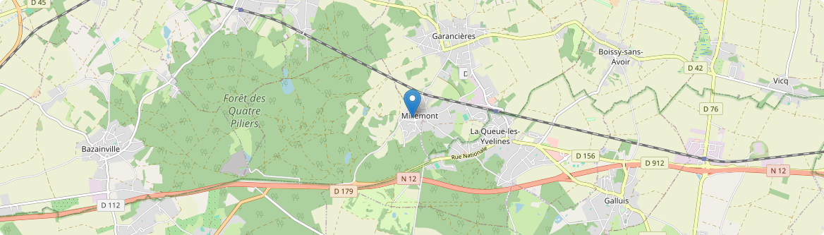Millemont - Carte
