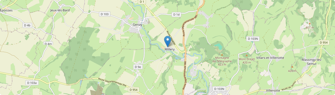 Millery - Carte