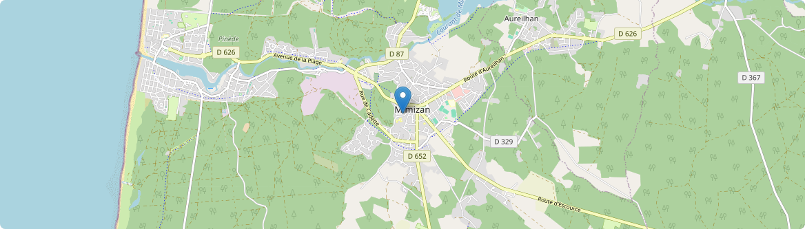 Mimizan - Carte