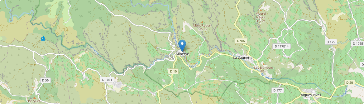 Minerve - Carte