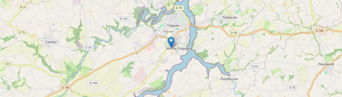 Minihy-Tréguier - Carte