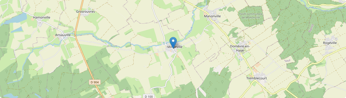Minorville - Carte