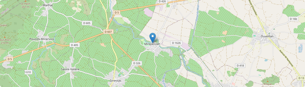 Mirepeisset - Carte