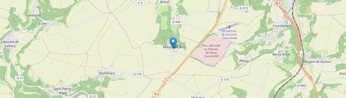 Missy-aux-Bois - Carte