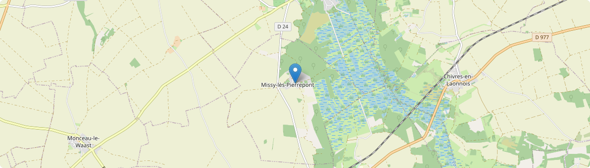 Missy-lès-Pierrepont - Carte