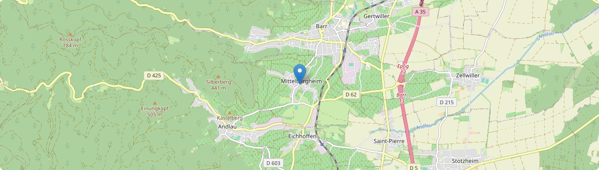Mittelbergheim - Carte