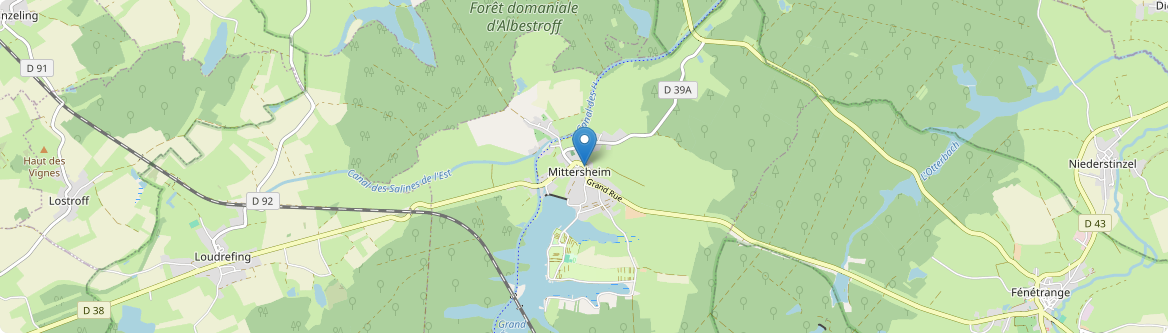 Mittersheim - Carte