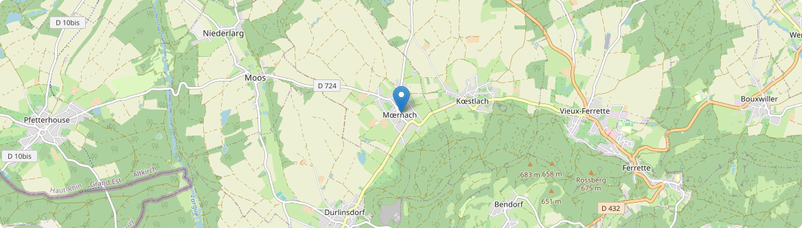 Mœrnach - Carte