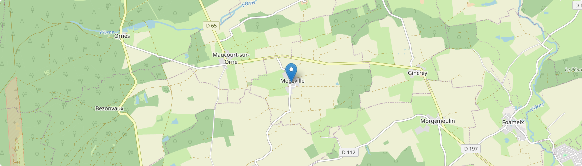 Mogeville - Carte