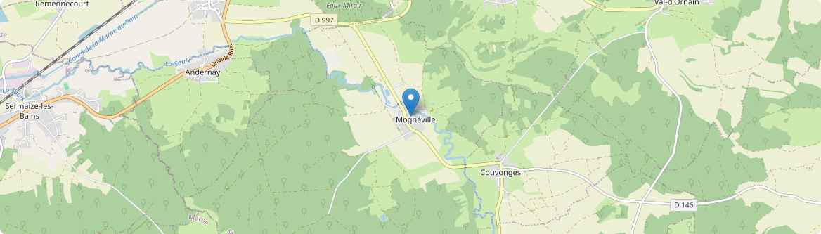 Mognéville - Carte