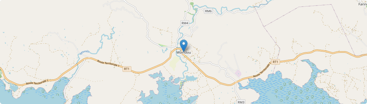 Moindou - Carte