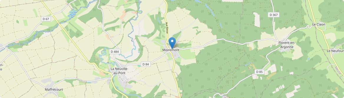 Moiremont - Carte
