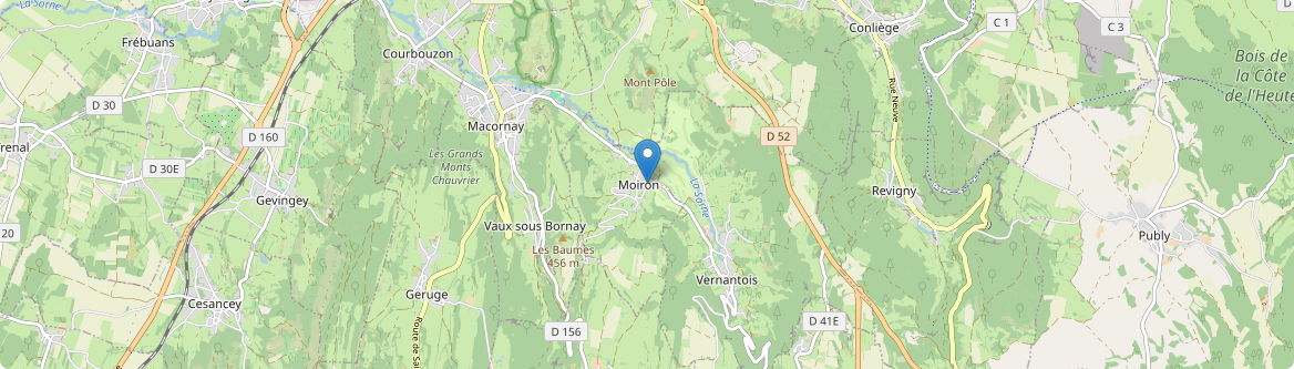 Moiron - Carte