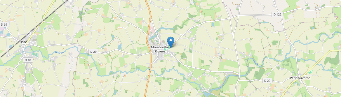 Moisdon-la-Rivière - Carte