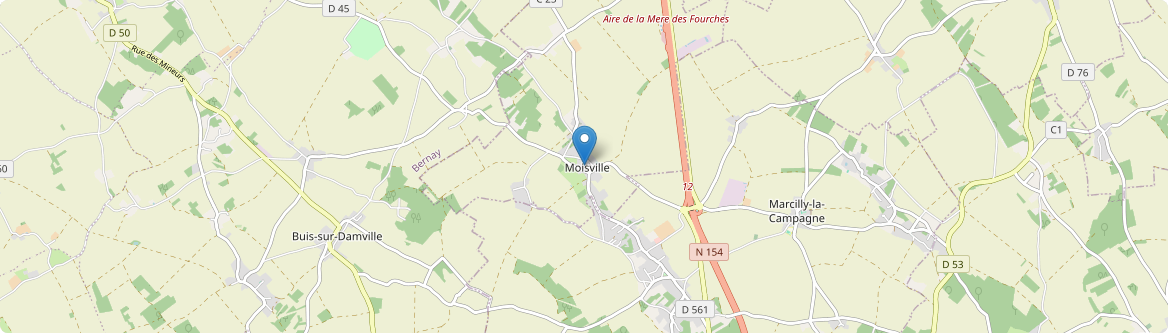 Moisville - Carte