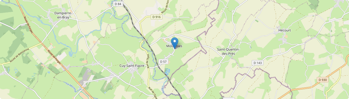 Molagnies - Carte