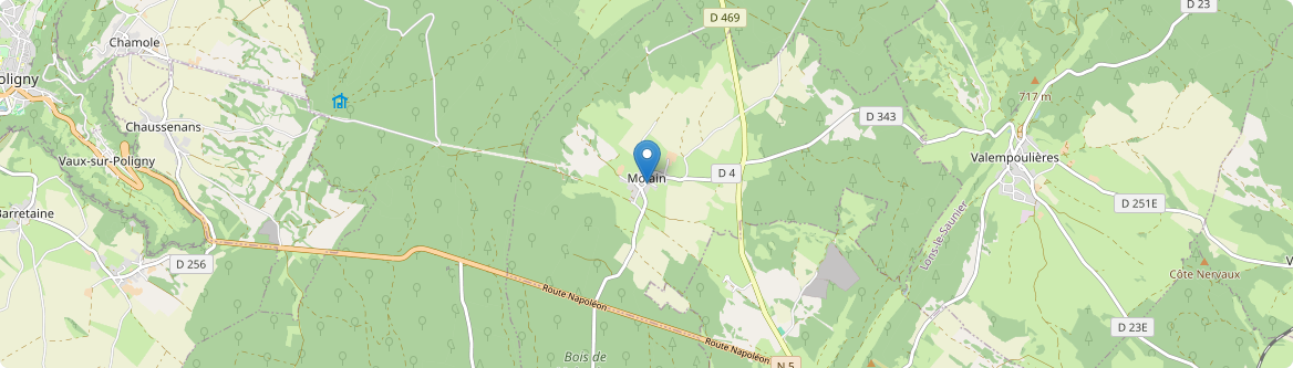 Molain - Carte