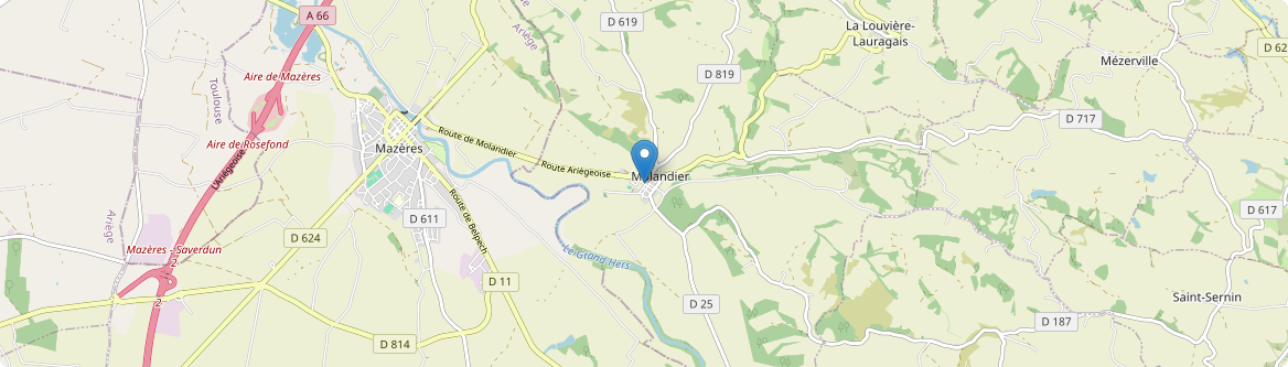 Molandier - Carte