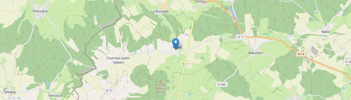 Molay - Carte
