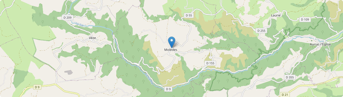 Molèdes - Carte