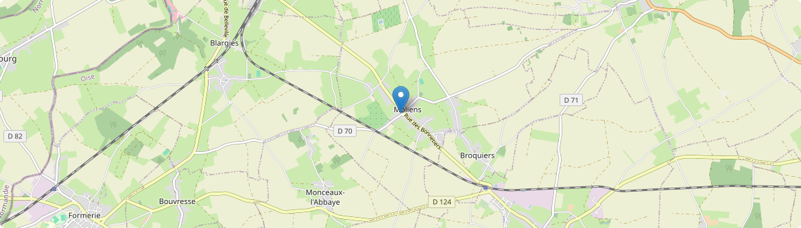 Moliens - Carte