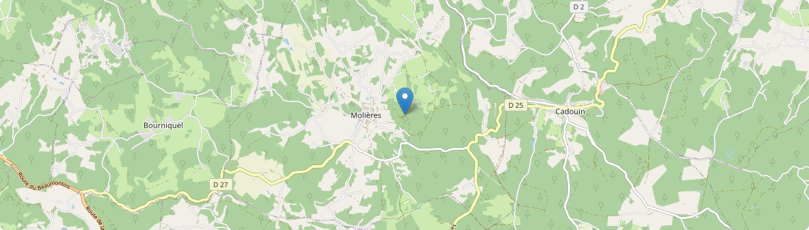 Molières - Carte