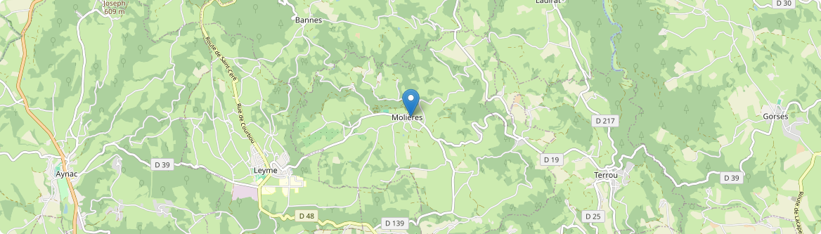 Molières - Carte