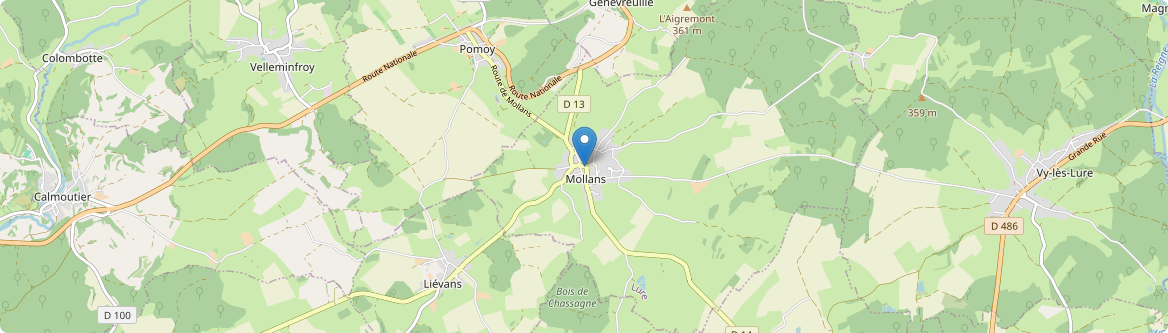Mollans - Carte