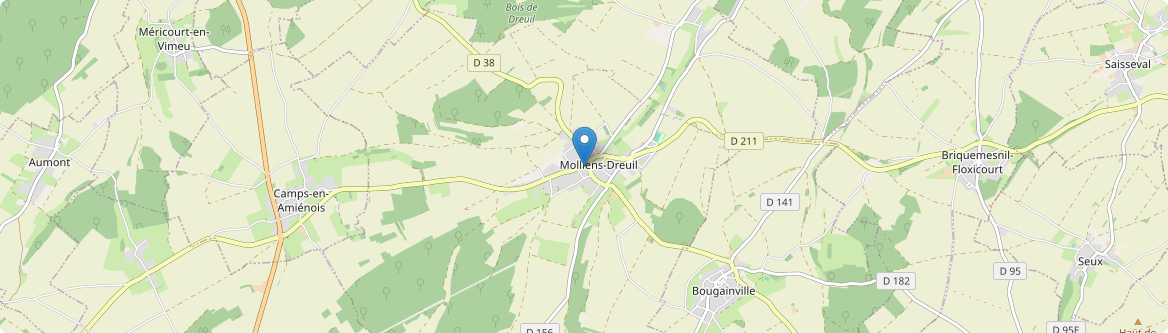 Molliens-Dreuil - Carte