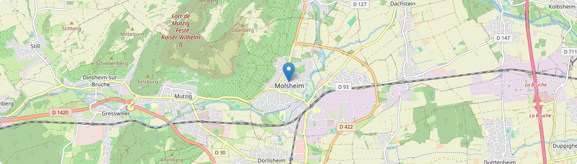 Molsheim - Carte