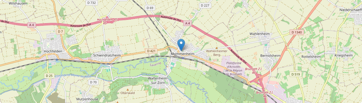 Mommenheim - Carte