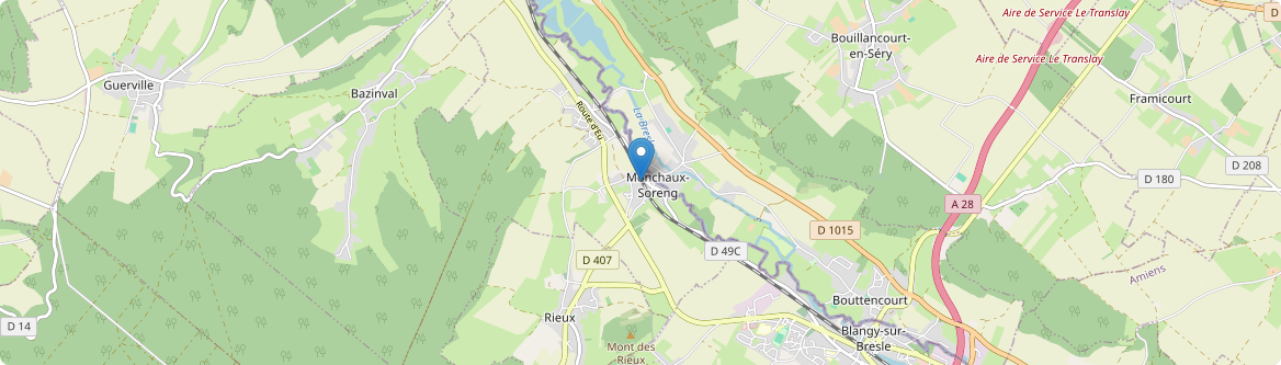 Monchaux-Soreng - Carte