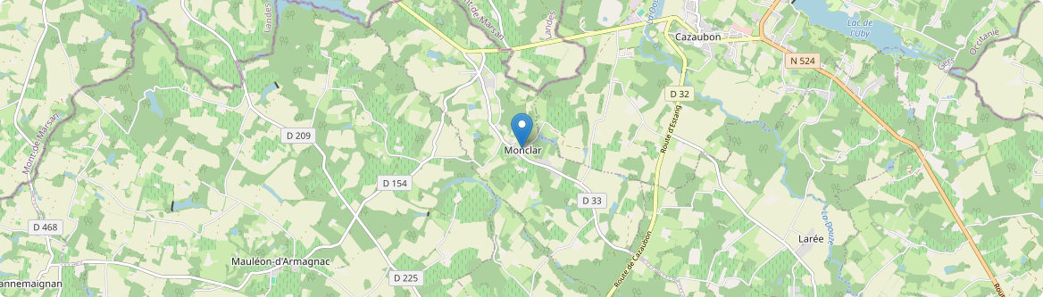 Monclar - Carte