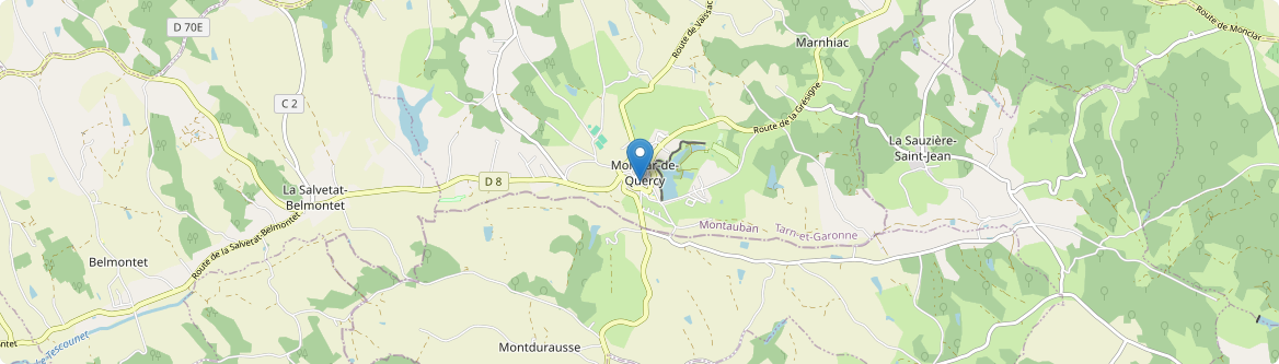 Monclar-de-Quercy - Carte
