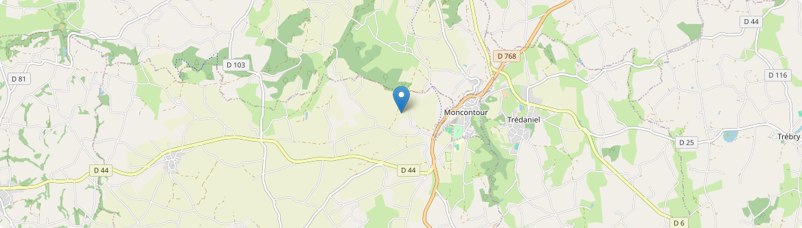 Moncontour - Carte