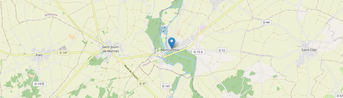 Moncontour - Carte