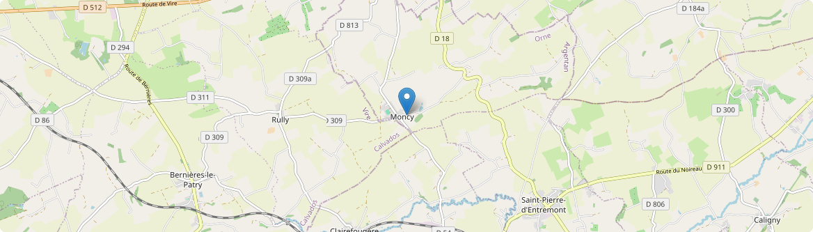 Moncy - Carte