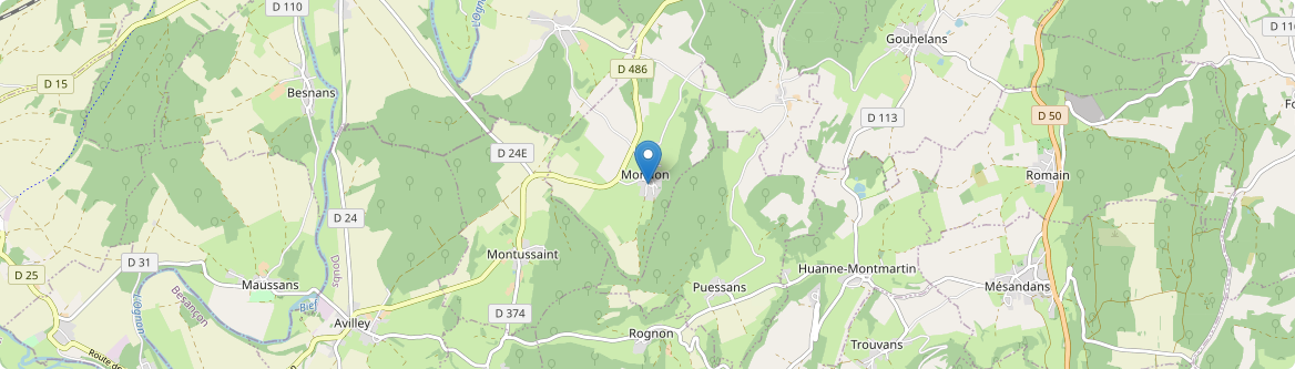 Mondon - Carte