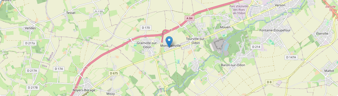 Mondrainville - Carte