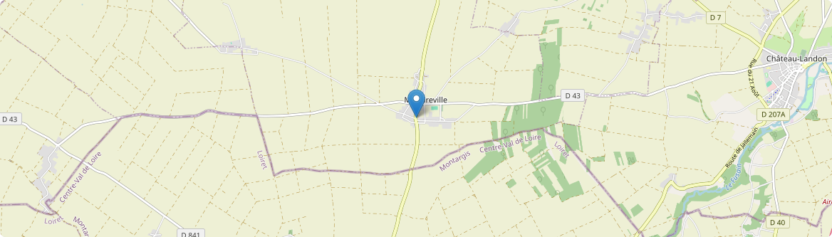 Mondreville - Carte