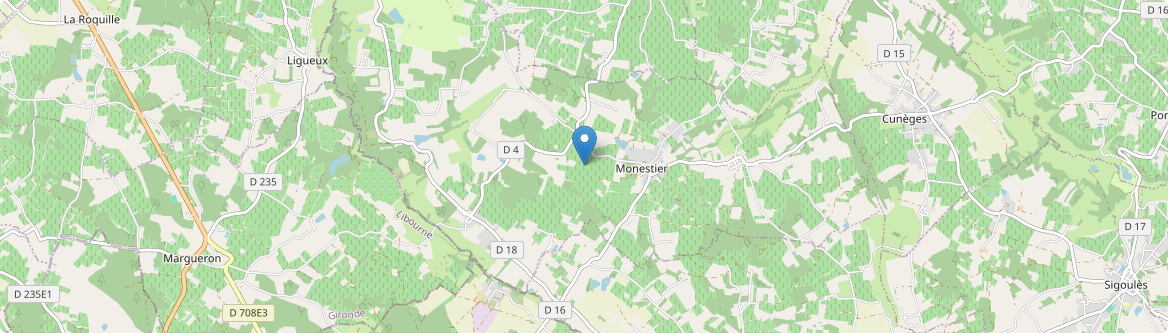 Monestier - Carte