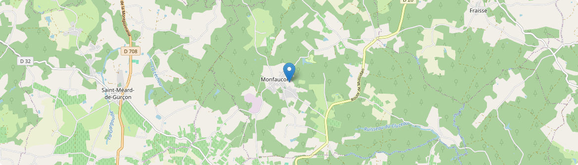 Monfaucon - Carte