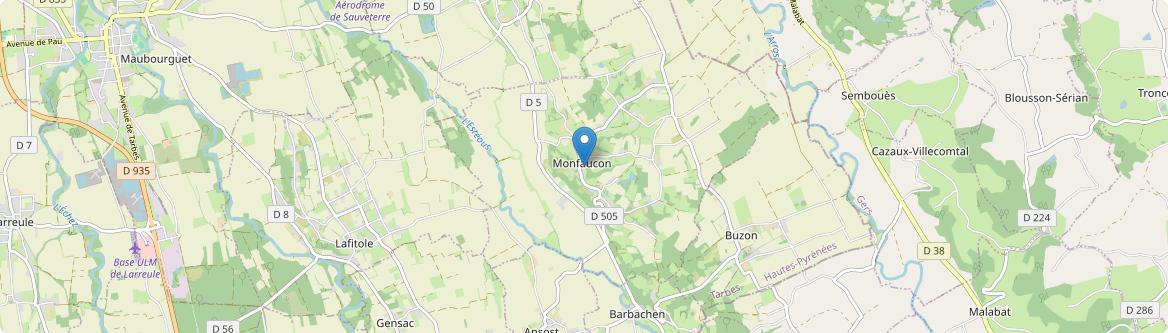 Monfaucon - Carte