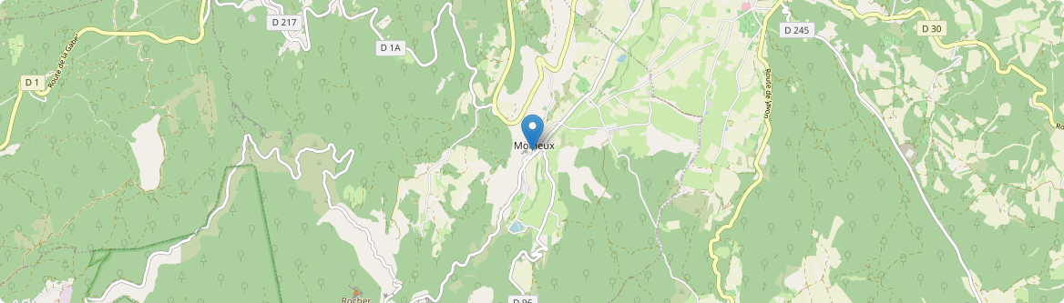 Monieux - Carte