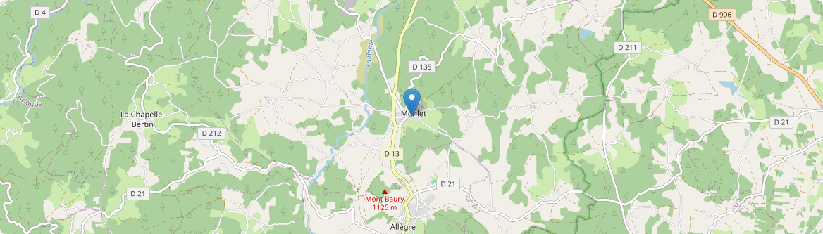 Monlet - Carte