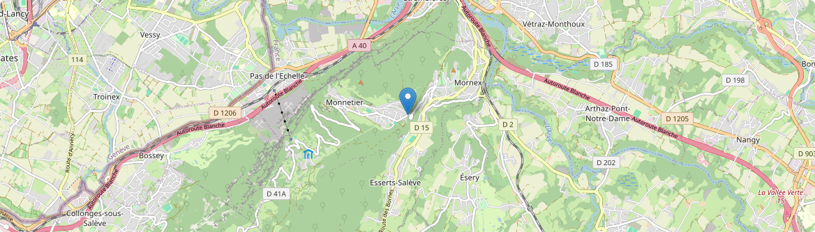Monnetier-Mornex - Carte
