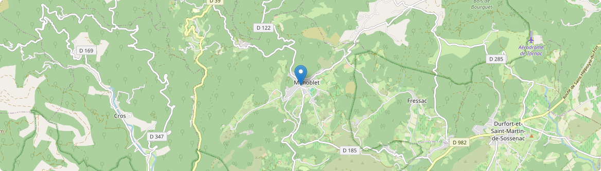 Monoblet - Carte