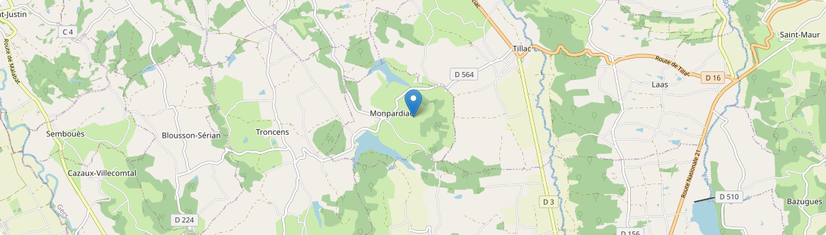 Monpardiac - Carte